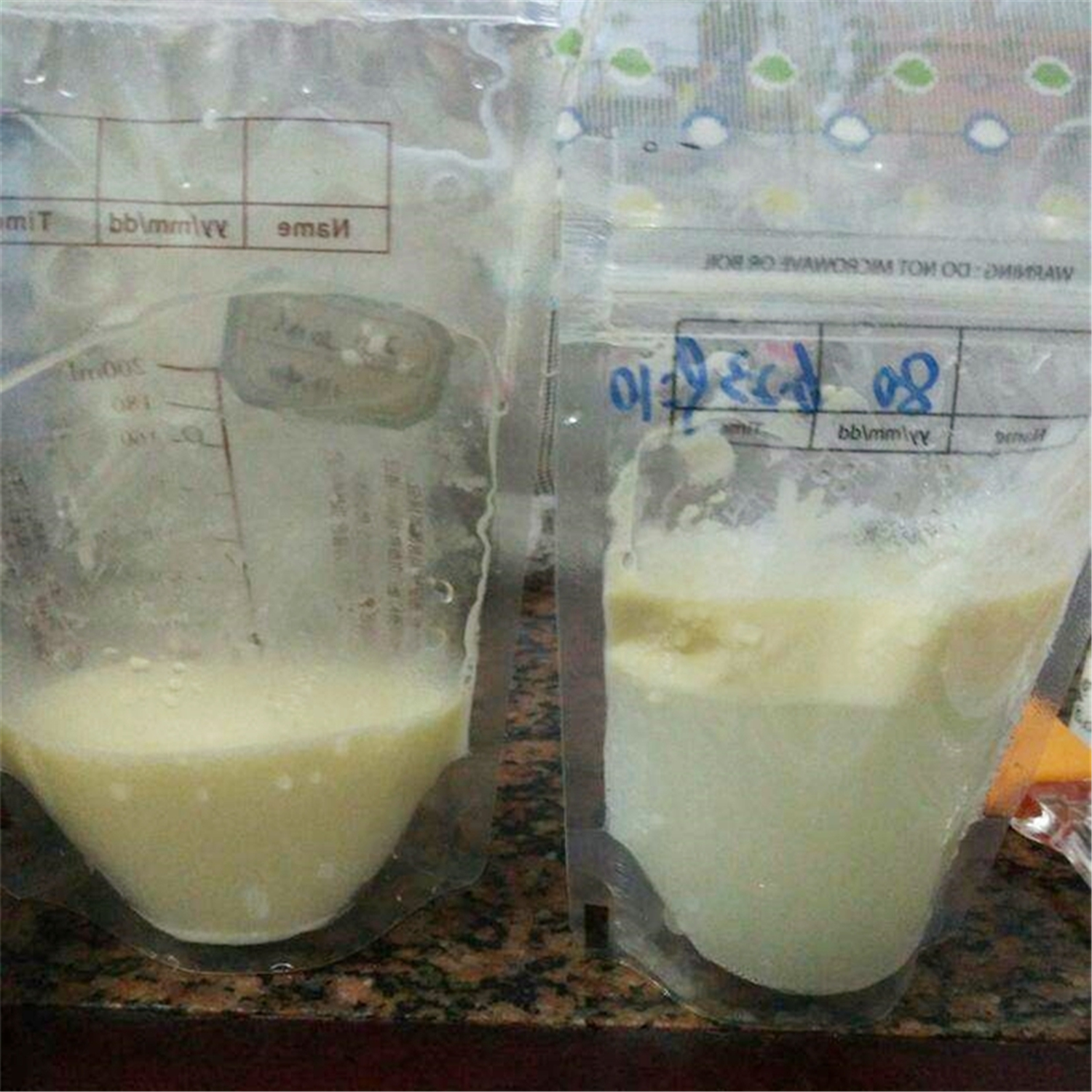 母乳分层能要吗,冷冻母乳为啥分层