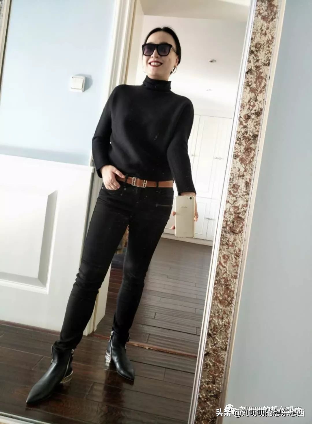 一日一look冬季穿搭,一日一look穿搭