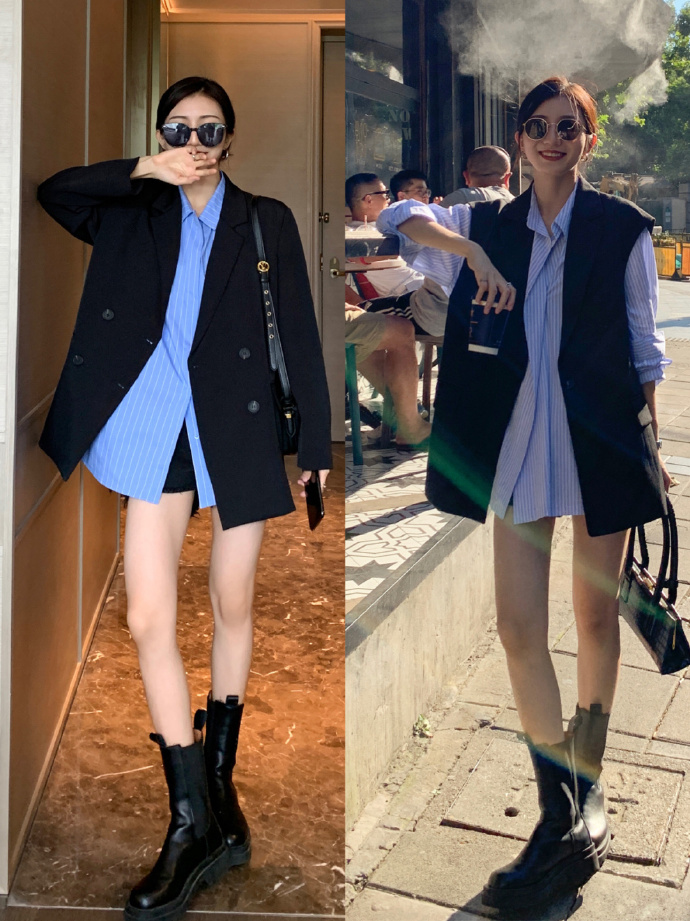 可以搭配大衣穿的内搭西装,大衣搭西装推荐简约大气够时髦