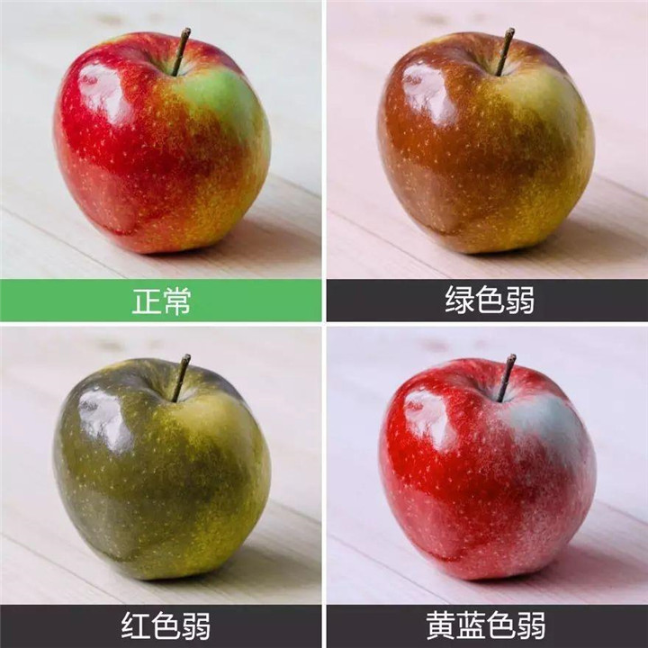 色盲与正常人眼中的世界的区别,色盲和普通人眼中的世界对比