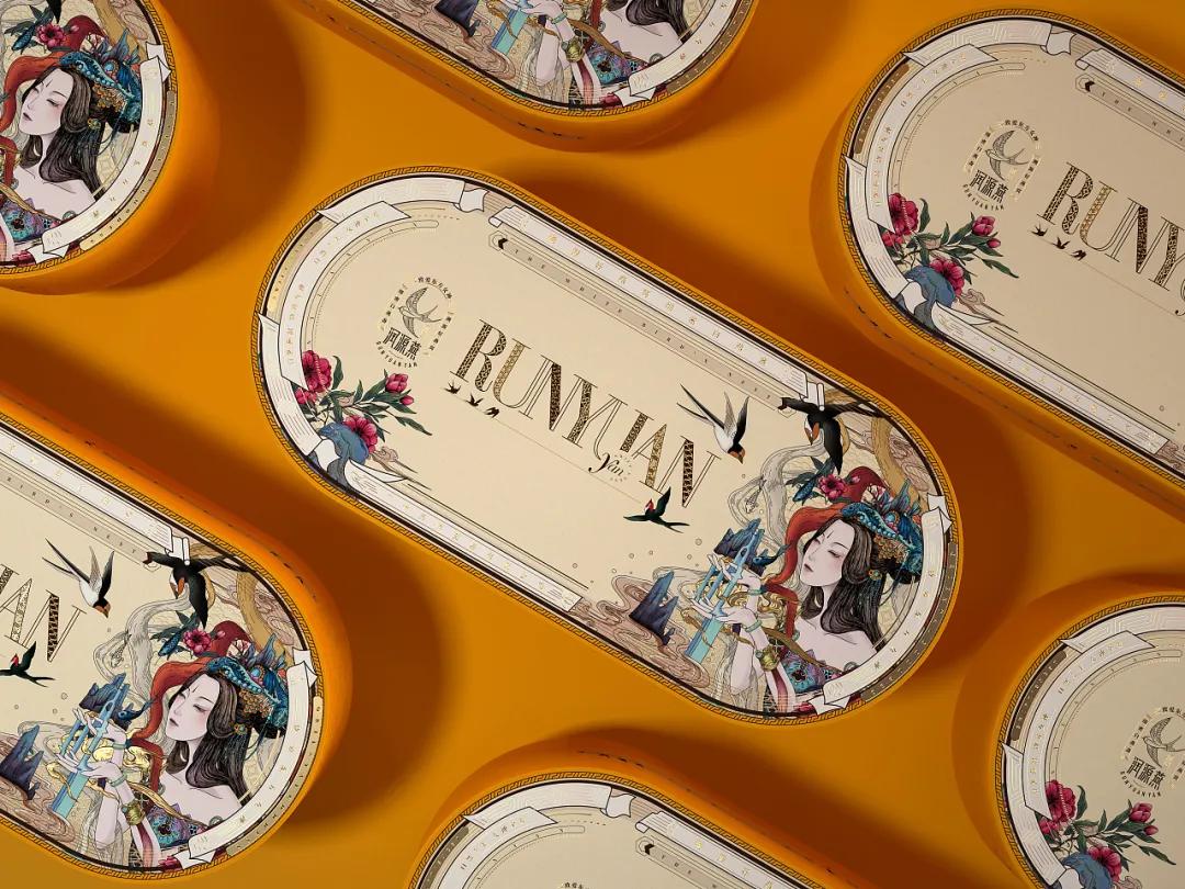 燕窝中国风创意包装盒,燕窝包装如何设计才能呈现东方美