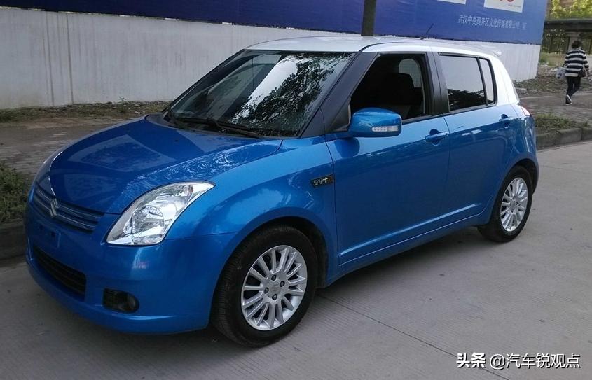 铃木雨燕蒂芙尼绿,铃木雨燕sp鸭尾