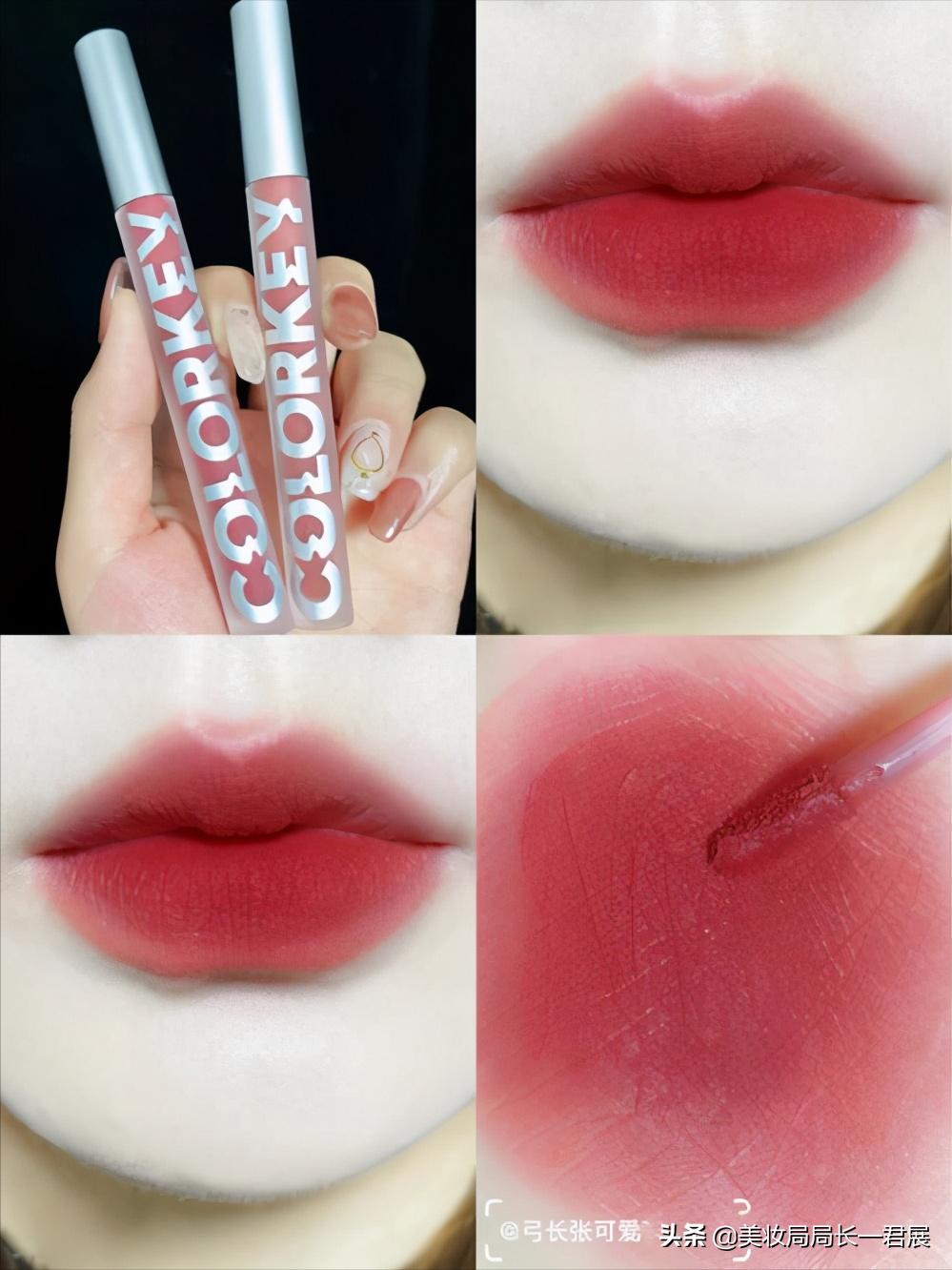 女生必买的7种口红色号图片,圣罗兰口红色号上嘴图