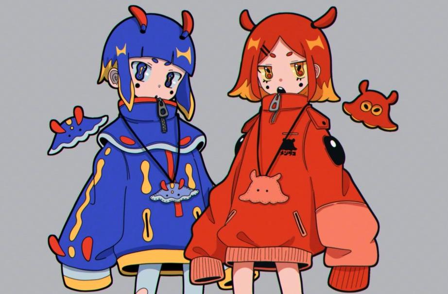 可爱的卡通动物拟人,画风精致的动物拟人化