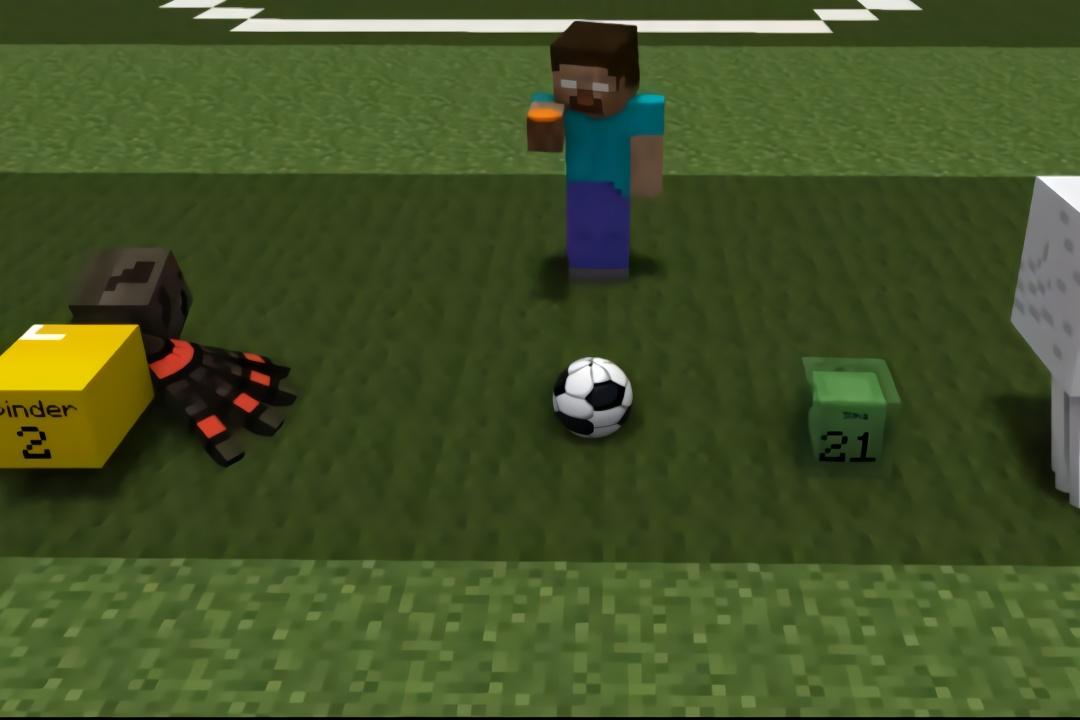 我的世界足球场简单教程,我们的世界足球教学