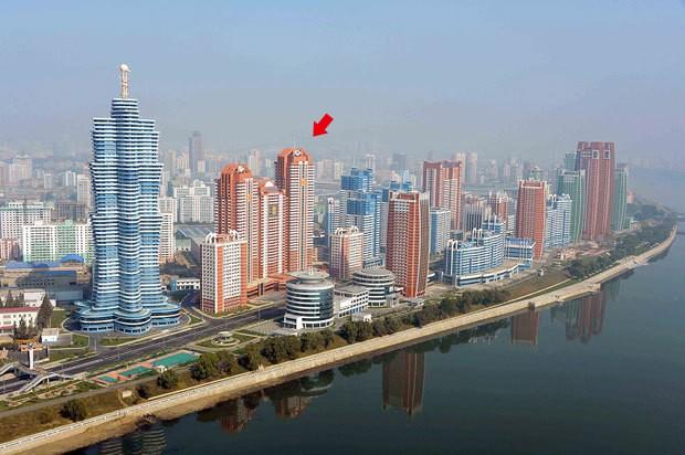 朝鲜摩天大楼,朝鲜高楼的视频