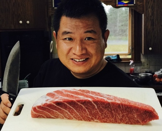 我是一个默默无闻的海钓人，但我可能吃过世界上所有的海鲜