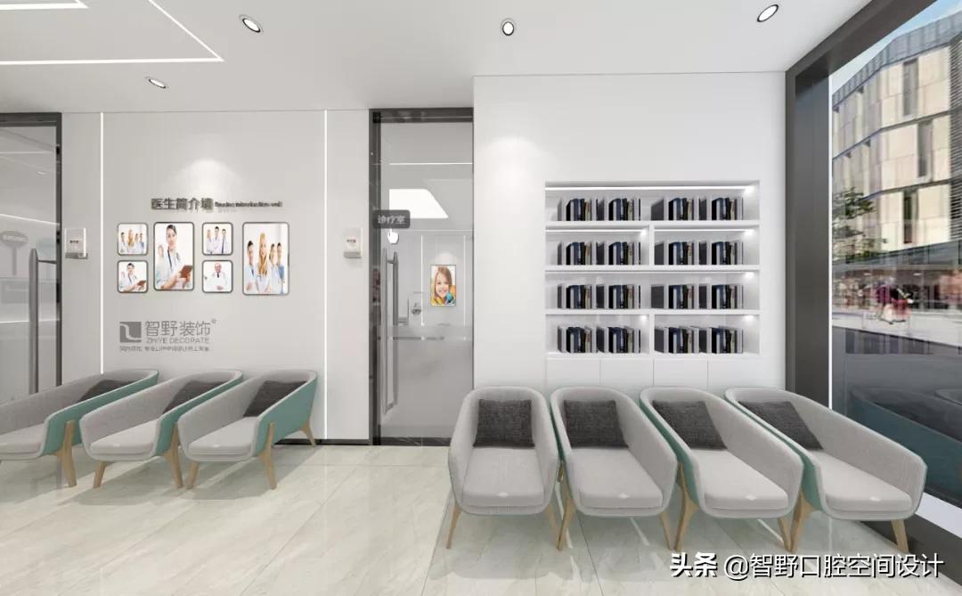 智野设计｜北关街口腔—给人灵动舒缓、高雅圣洁的感受