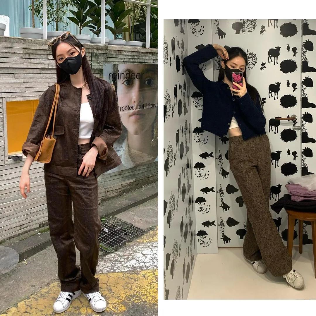 又暖和又酷的穿搭女,又一轮降温了保暖套装