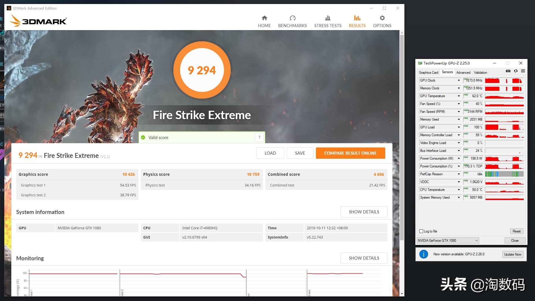 鲁大师显卡跑分2k和1080p,nvidiagtx10605gb显卡鲁大师跑分