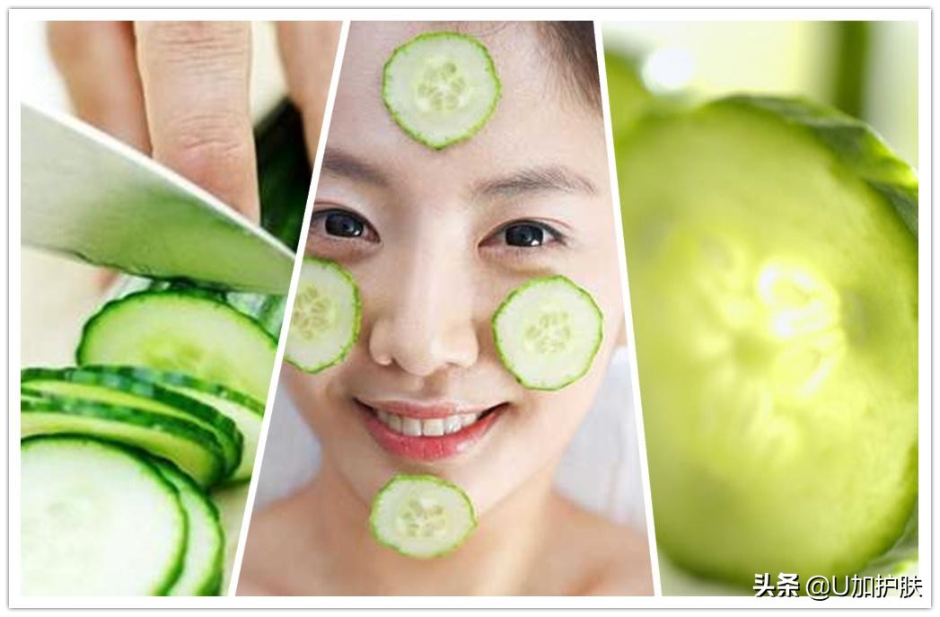 贴黄瓜片好处与坏处,贴黄瓜片的功效