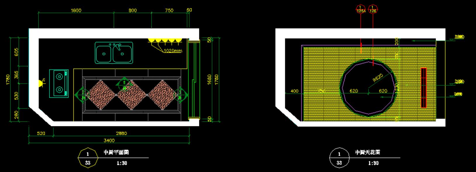 室内设计师位大师施工图,室内设计图100种