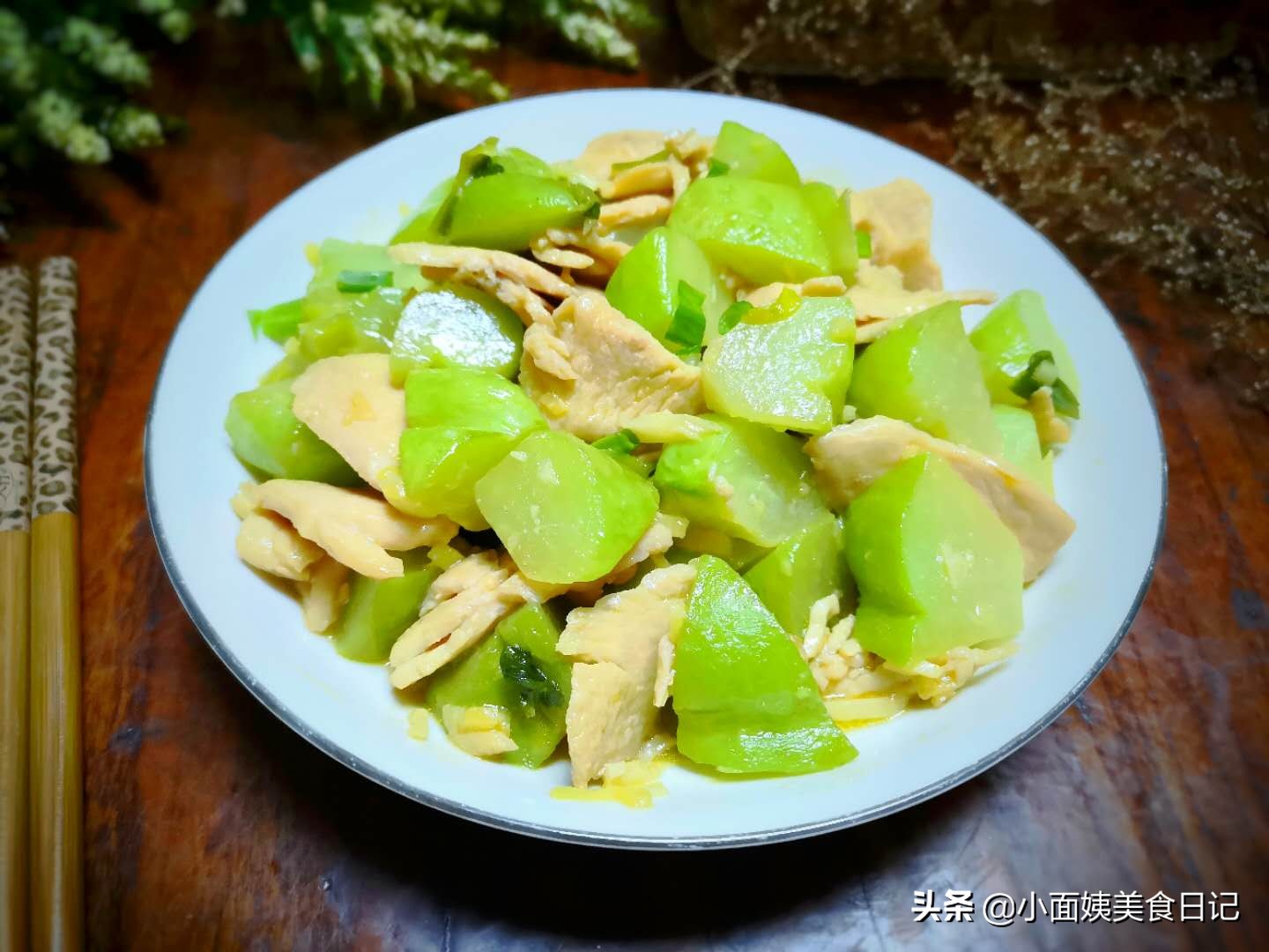 吃不完的佛手瓜怎样晒又绿又好吃,佛手瓜的正确做法图片