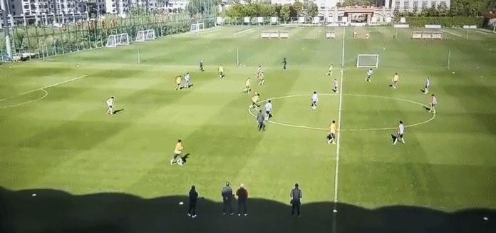 鲁能外援集锦,鲁能小将40米吊射