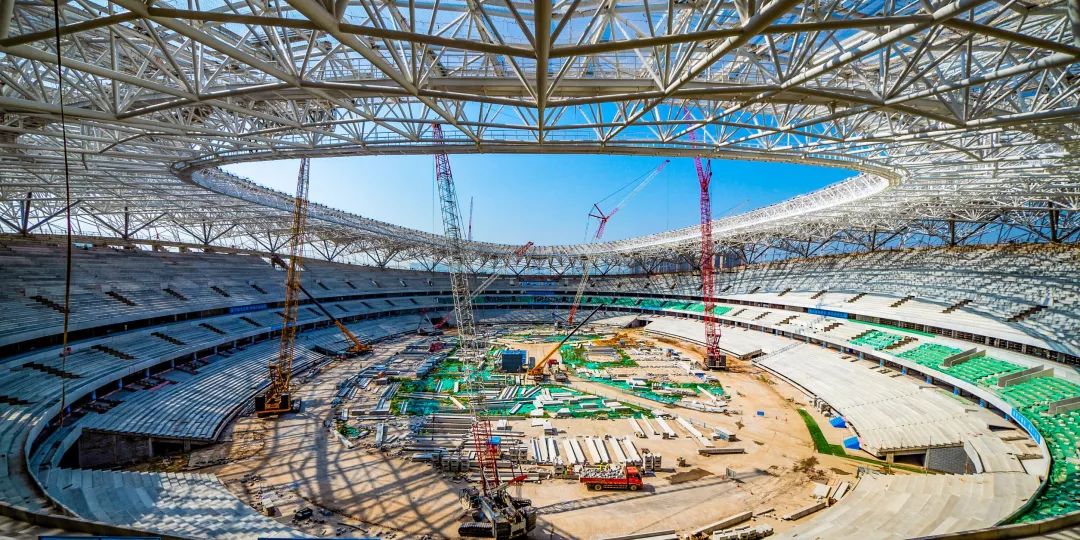 西安奥体中心石榴花体育馆,西安奥体中心全景剧透