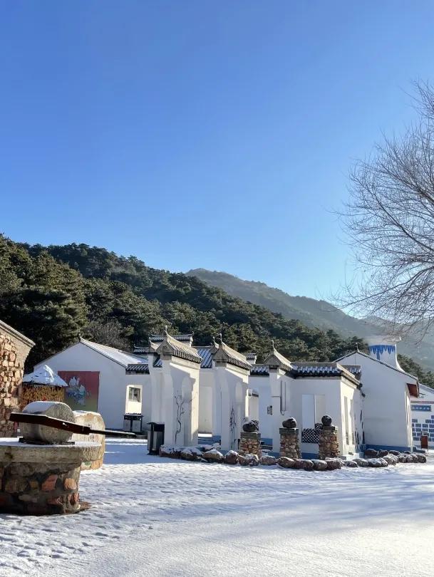 宛如仙境的景点,犹如仙境般的雪景