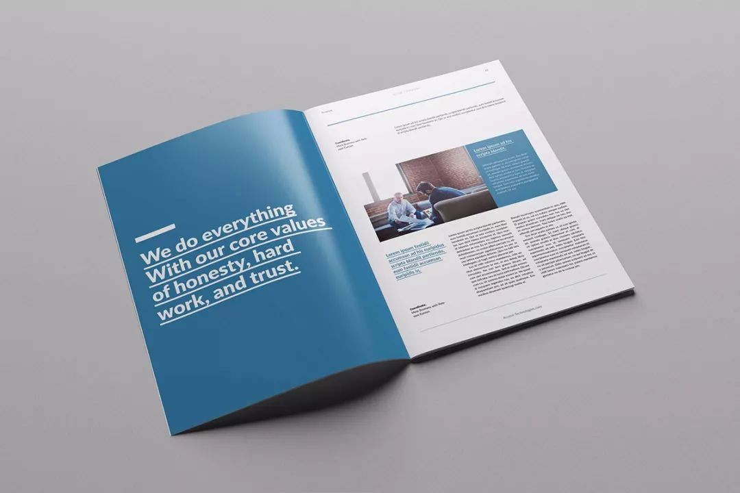 企业画册宣传册设计4大要素,企业宣传册画册印刷