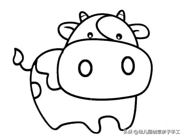 3-5岁幼儿简笔画大全最简单,幼儿园必学100种简笔画