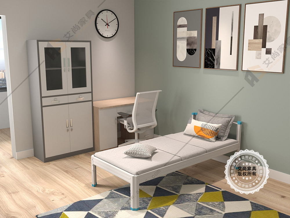 宿舍铁架床应该如何保养？艾尚家具来给你答案