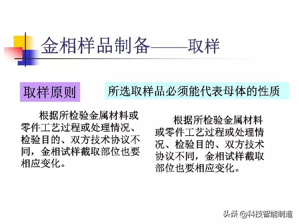 材料科学基础和金相分析,金属金相组织基本知识