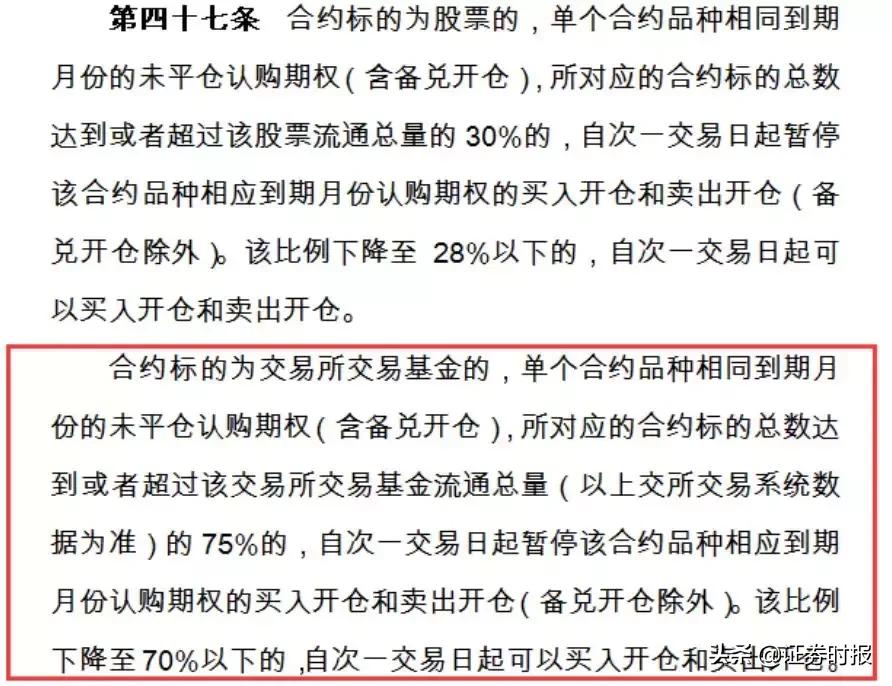 50etf期权到期自动平仓,50etf期权对大盘的影响