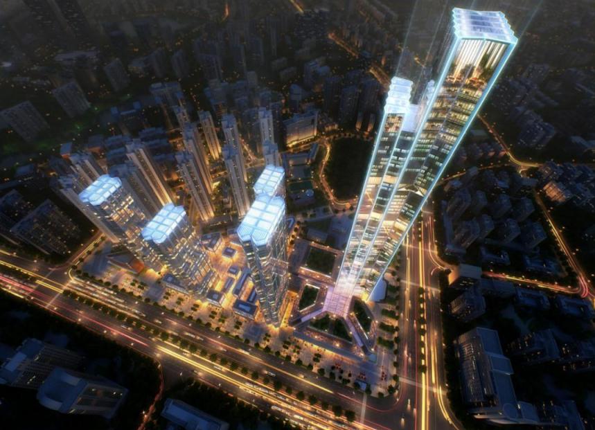 环同济健康城的启动项目,环同济健康城规划图