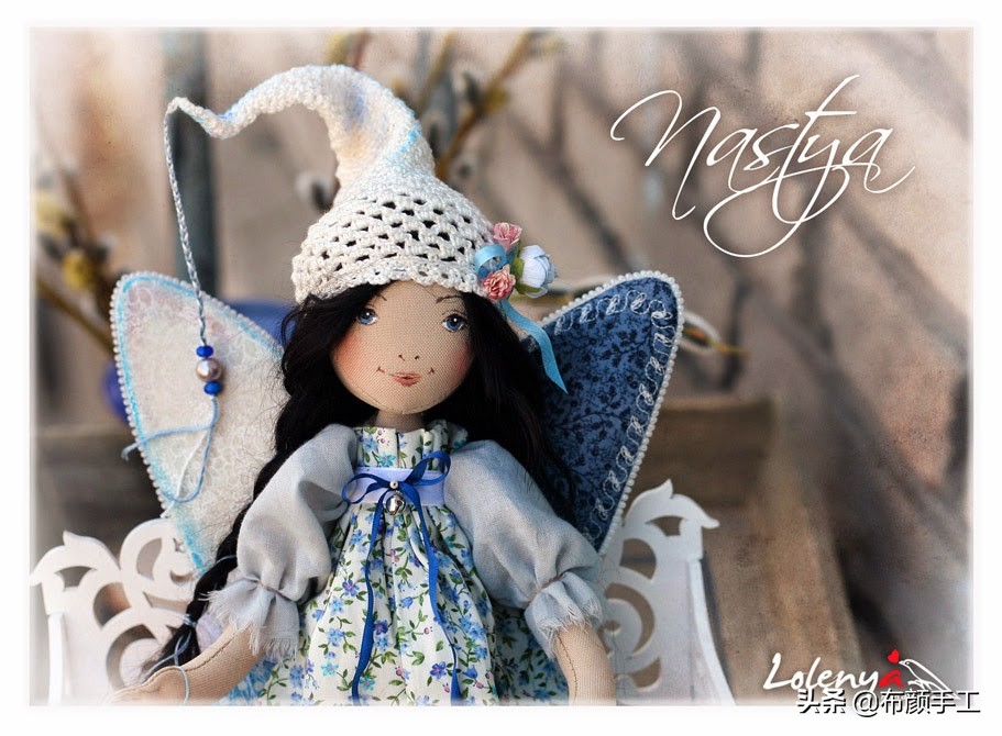 OlgaAbakumova的布艺娃娃,魔法花园里小花仙