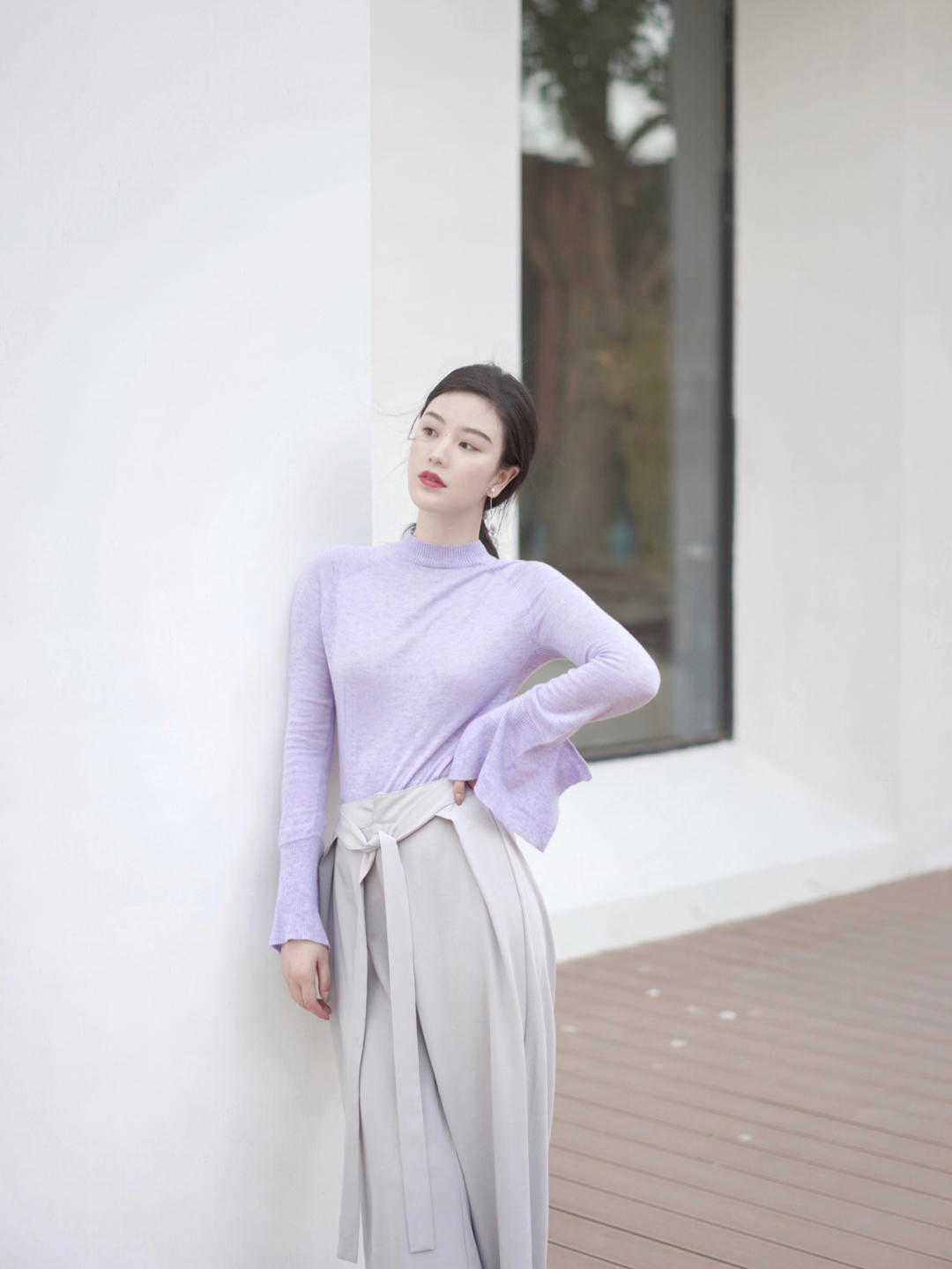 这款窄版阔腿裤百搭又时尚,纵享柔滑垂感清凉百搭休闲阔腿裤