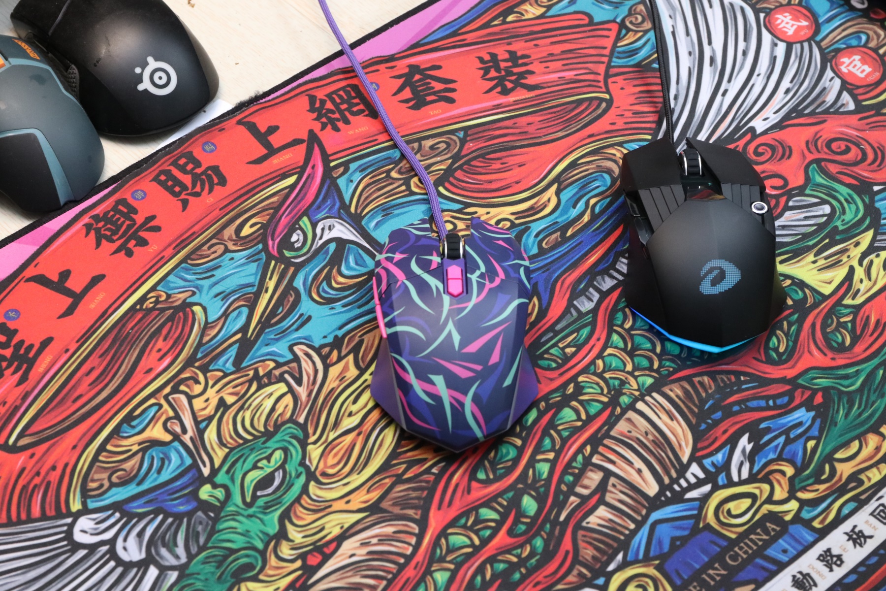 达尔优牧马人的鼠标怎么设置吃鸡,达尔优牧马人鼠标6代和五代