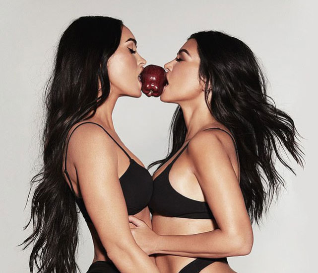 梅根和卡戴珊合影,梅根卡戴珊年轻时