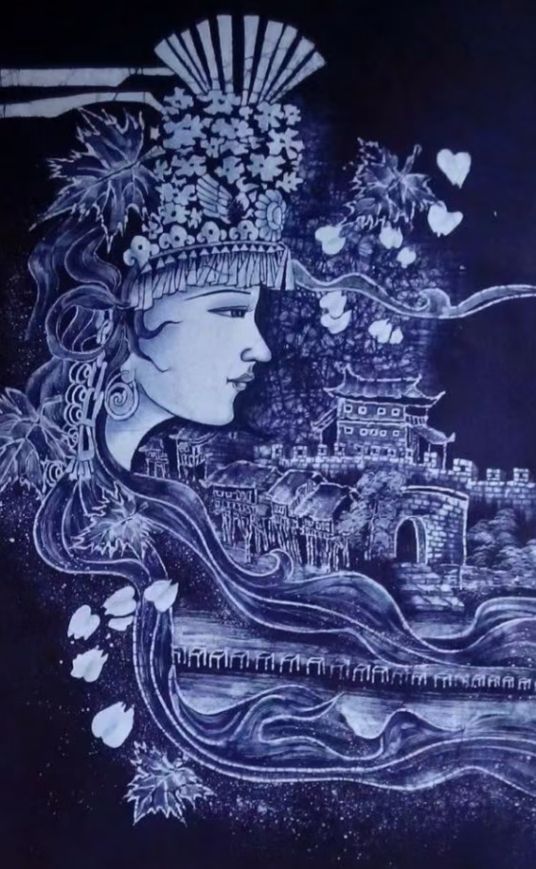 王林平随笔,传统蜡染从哪里来