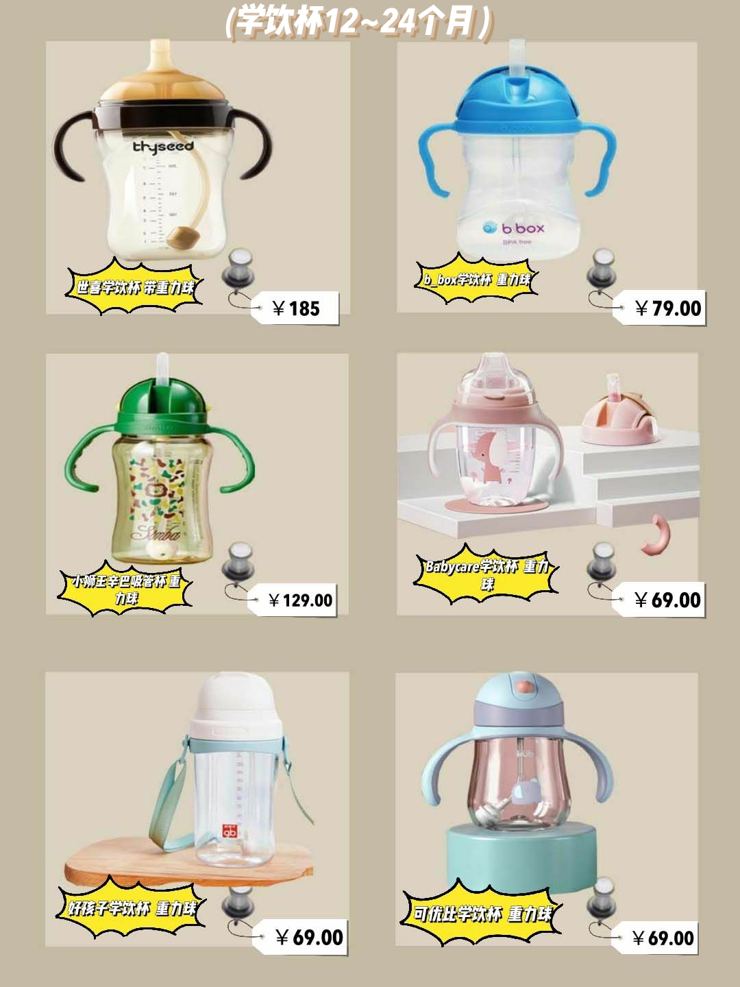 宝宝刚要自己学会喝水用哪款水杯,如何选水杯让宝宝爱上喝水