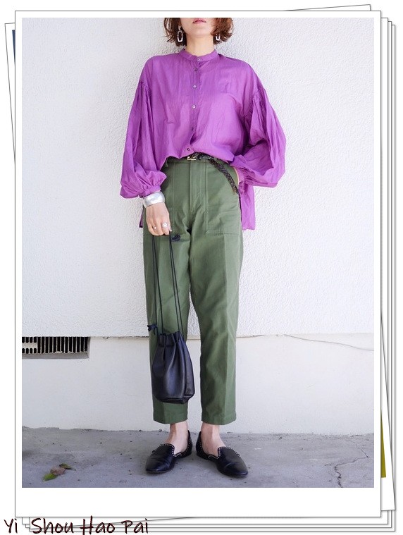 今年流行的绿色穿搭风,春天亮色系衣服颜色及搭配