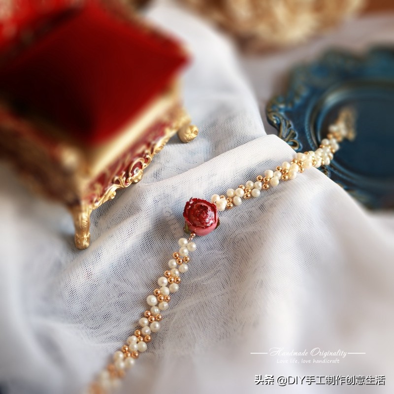 永生花首饰手工diy制作,制作永生花首饰