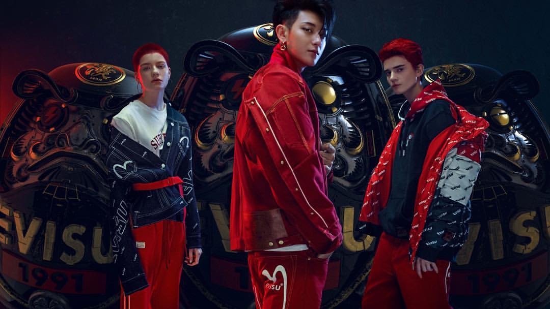 日本福神evisu卫衣,冠希哥潮牌店