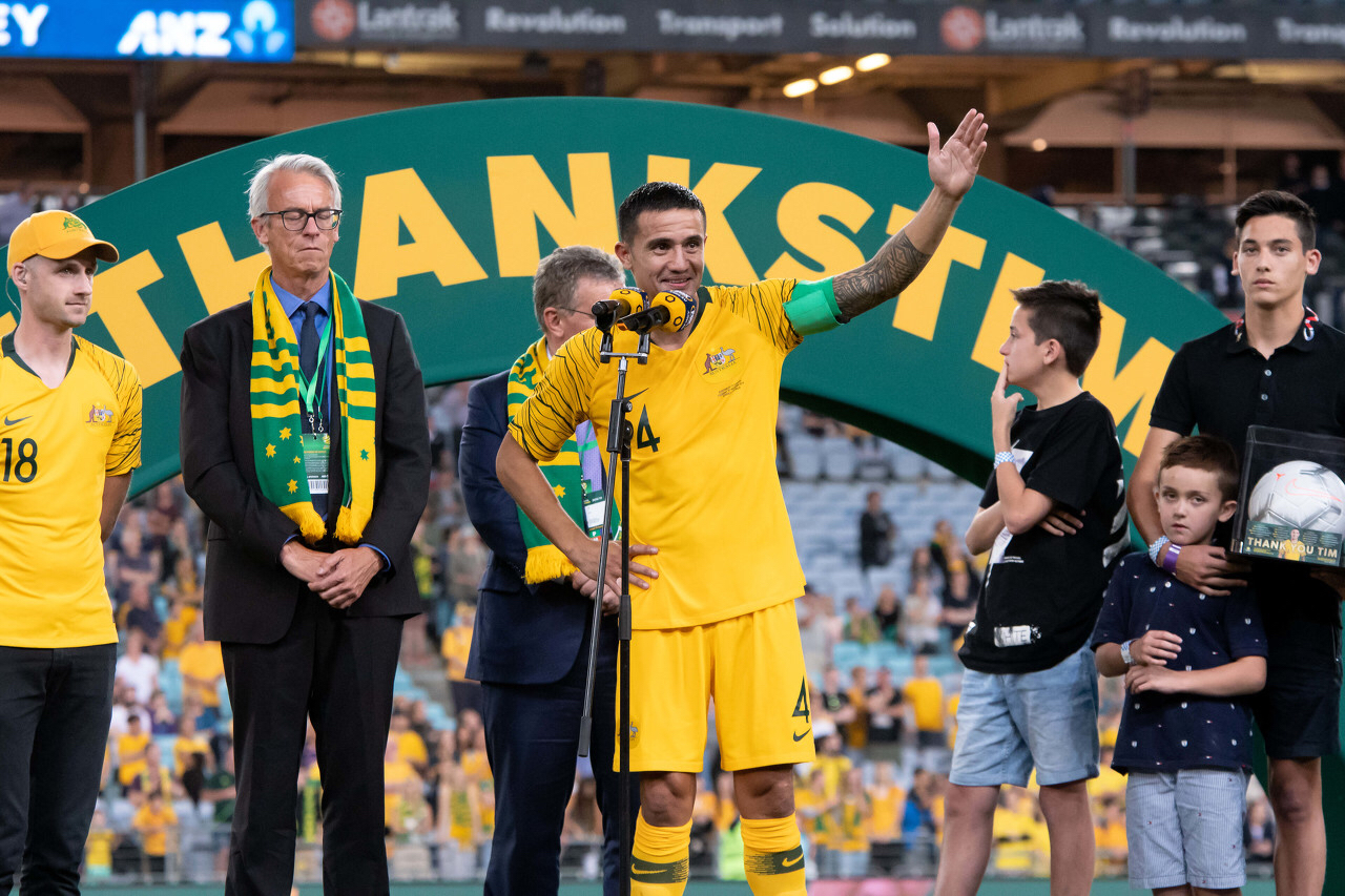 卡希尔国家队告别,球员蒂姆卡希尔