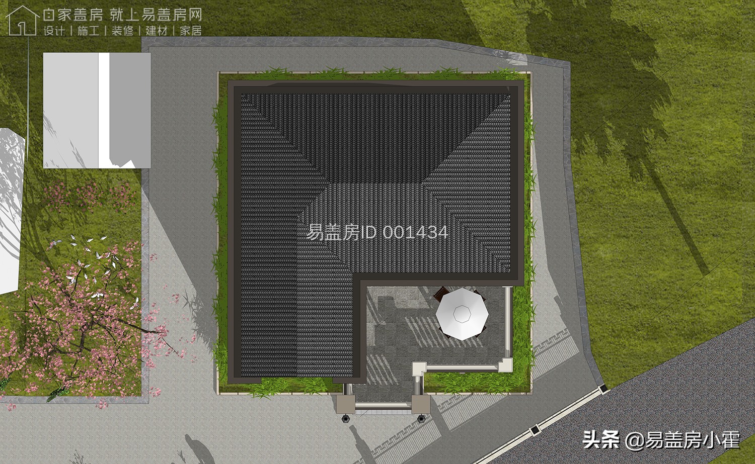 农村自建房2层欧式别墅设计,面宽10米欧式风格二层小别墅