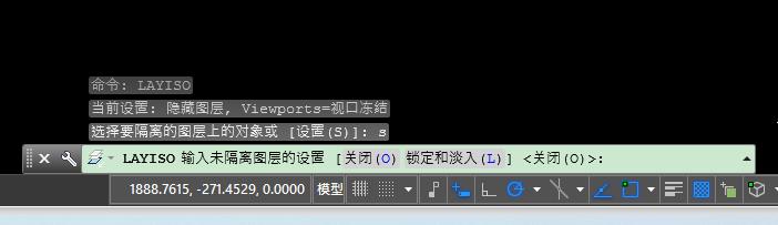 cad图层怎么隐藏下一个图层,cad图层隐藏和隔离的区别
