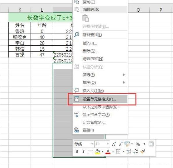 身份证号码变成e乱码怎么办,word复制到excel身份证号乱码