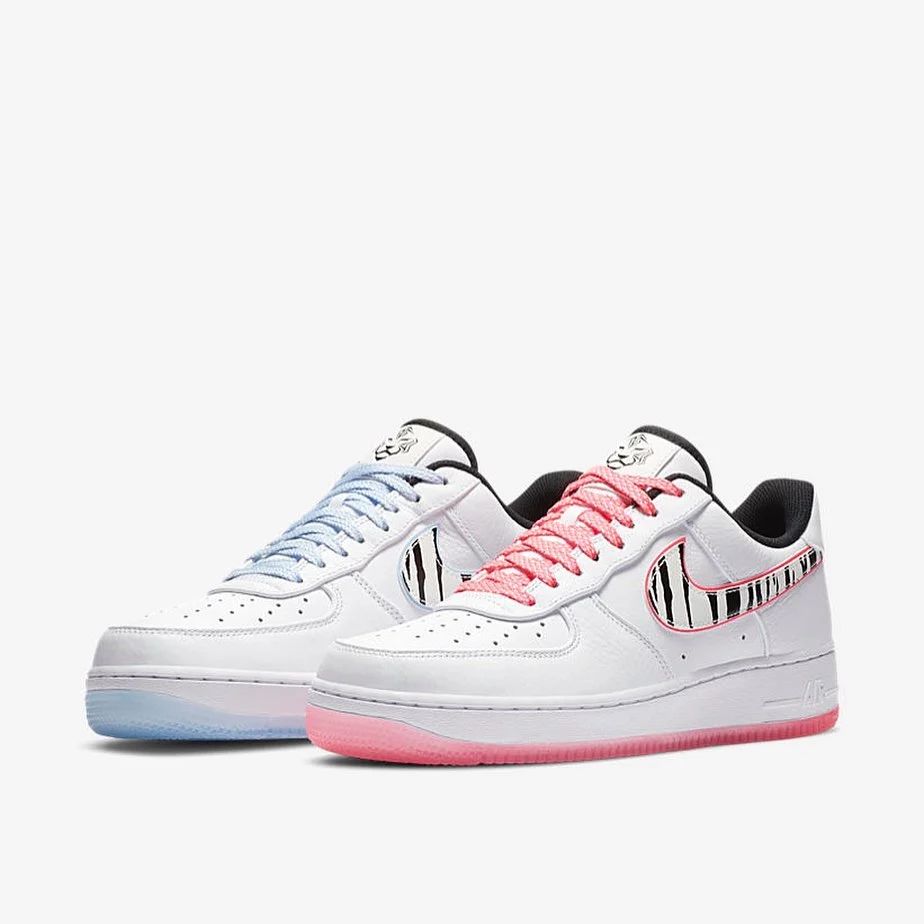 nikeairforce1蓝丝绸搭配,nikeairforce定制配色