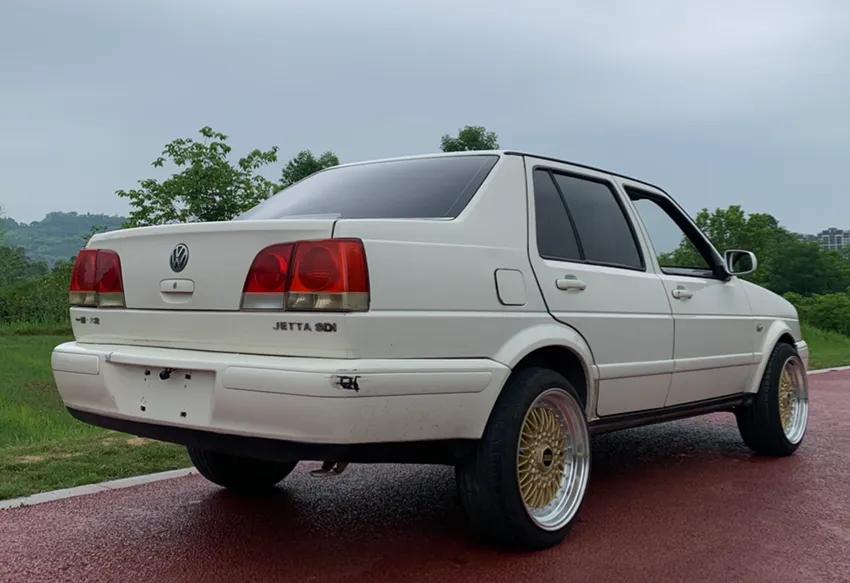 爆改捷达老款,老款情怀捷达二手车