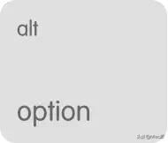 苹果电脑的option键失灵,苹果电脑option对应普通键盘