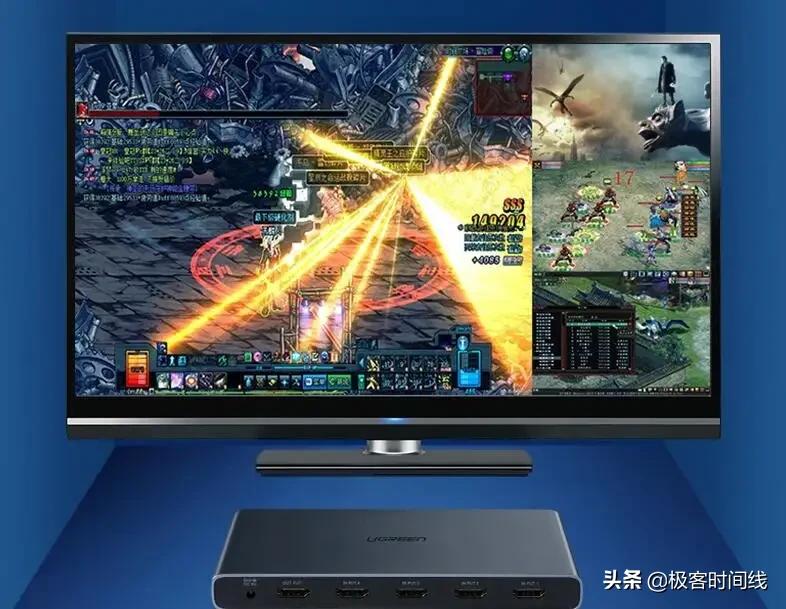 一台电脑实现显示器分屏,一台电脑分割多个hdmi画面