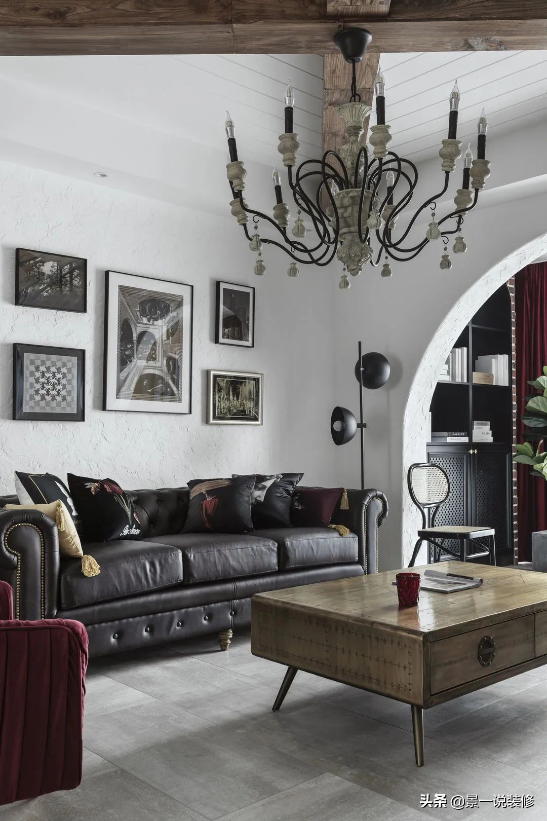 美式装修乡村式混搭,美式风格装修10万块搞定