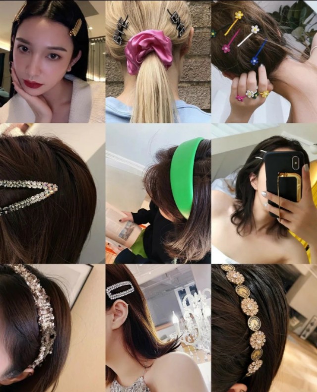 哪些女生发带发夹好看,私藏发饰合集