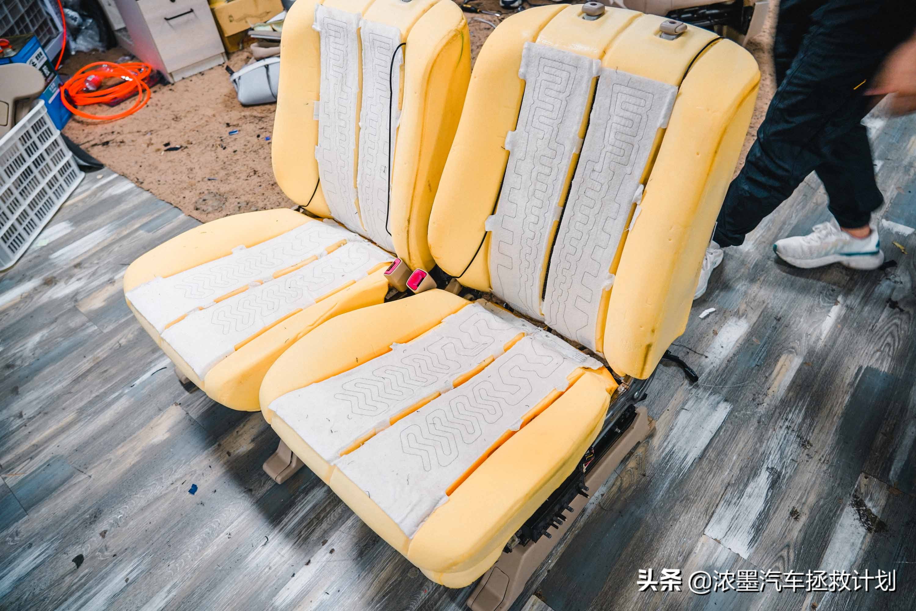 翻新整备修复丰田第一代普瑞维亚,一代情怀丰田普瑞维亚