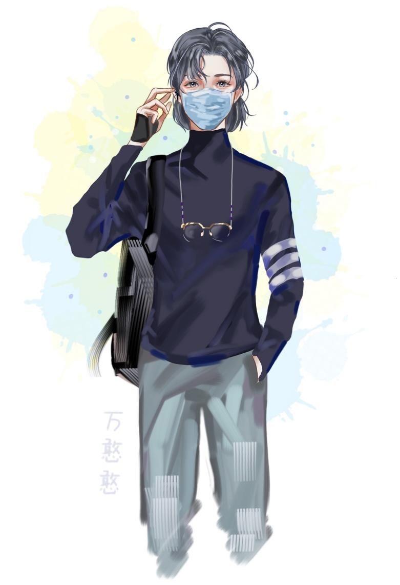 万茜憨憨,万茜耍帅