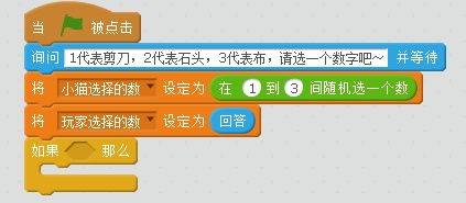 scratch石头剪刀布怎么建立角色,用scratch制作石头剪刀布