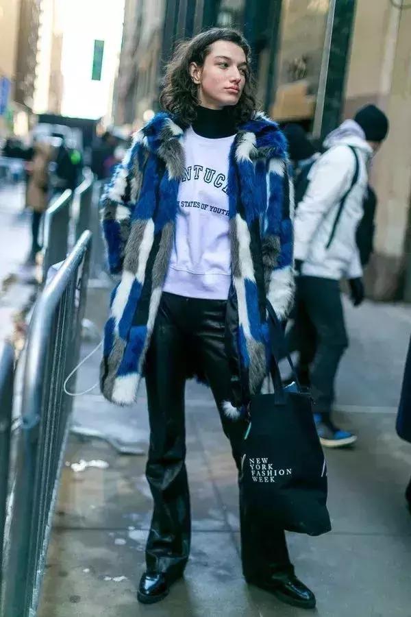 高领衫穿搭,高领打底衫和卫衣搭配