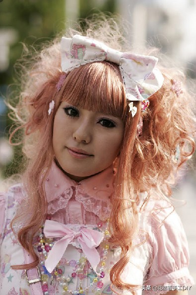 洛丽塔Lolita蝴蝶结,附详细教程,只看“lo娘”服饰,别看相貌哈